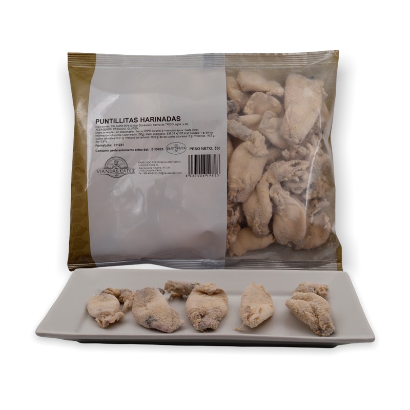 Puntillitas harinadas caja 3 kg