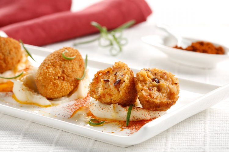 Croqueta de pulpo a la gallega