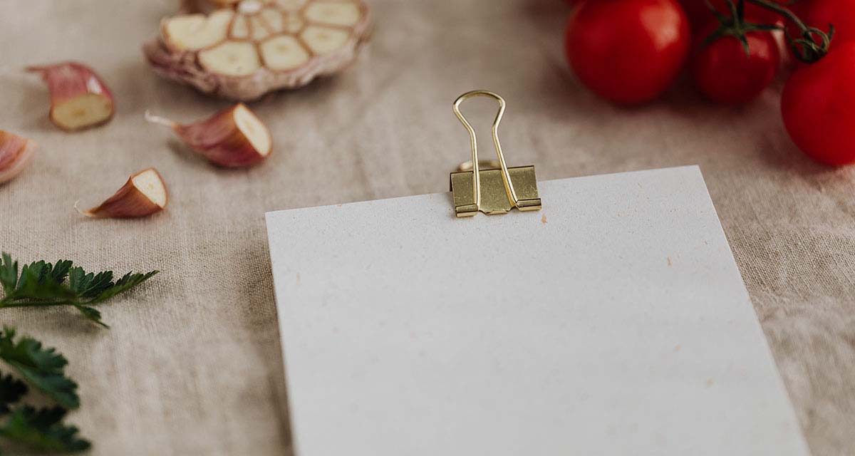 Cómo crear una carta original para un restaurante