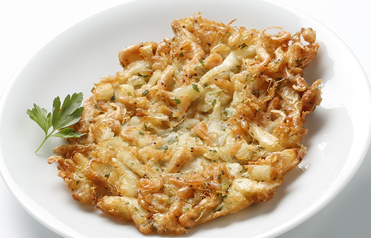Tortillitas de camarones y prefritos